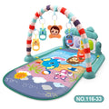 Baby Activity Gym Play Mat – Musical Multifunctional Fitness Frame & Educational Crawling Carpet