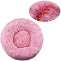 40-90cm Round Pet Bed – Super Soft Plush Dog Bed for Large & Medium Dogs, Cozy Winter Cat House