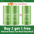 Original Green Tea Facial Blackhead Remover – Solid Mask for Acne, Blemishes, and Pore Shrinking Skin Care