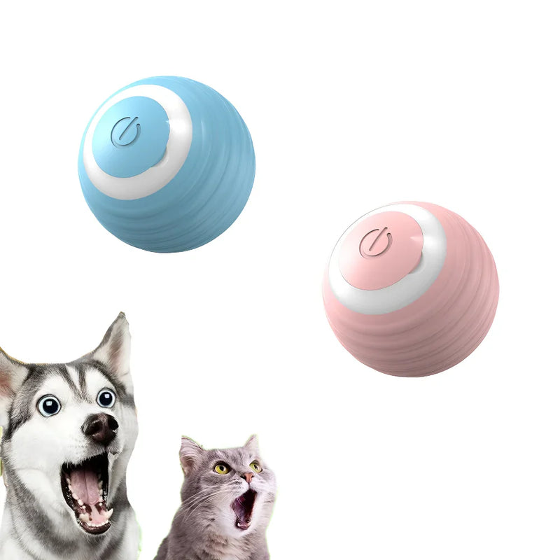 Smart Interactive Cat Ball – Automatic Rolling Electronic Pet Toy for Indoor Play