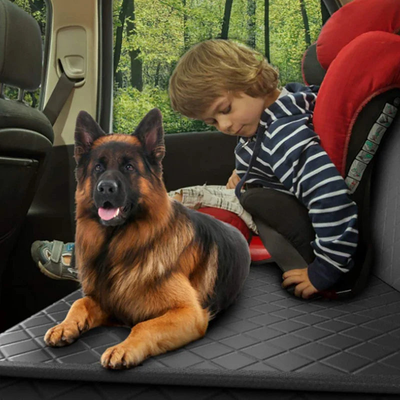 Waterproof Dog Car Seat Cover – Pet Travel Hammock & Safety Pad for Cars