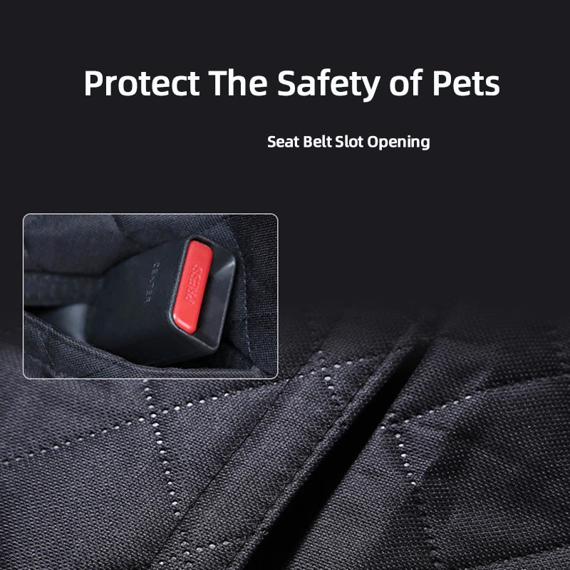 Waterproof Dog Car Seat Cover – Pet Travel Hammock & Safety Pad for Cars