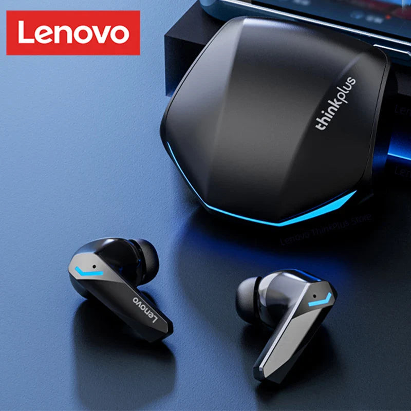 Original Lenovo GM2 Pro 5.3 Bluetooth Wireless Earbuds – Low Latency Gaming Headset with HD Call & Mic