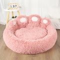 Cute Bear Paw Shaped Dog & Cat Pet Bed – Cozy, Comfortable Cushion for Small, Medium, & Large Pets